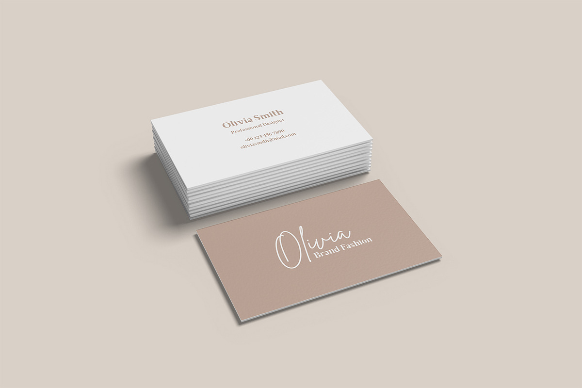 Business Card Mockup Bundles, a Business Card Template by Graphic Aesthetic (Photo 15 of 22)