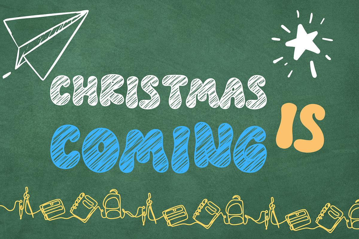 Good Morning is a retro groovy font, a Handwritten Font by Brown Cupple (Photo 2 of 8)