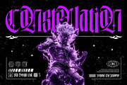 Marble Galaxy Typeface, a Blackletter Font by alit design (Thumbnail 14 of 20)