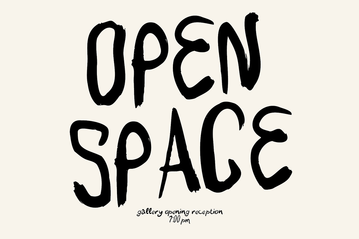 Artistic Handcrafted Font, a Handwritten Font by BilberryCreates (Photo 6 of 12)