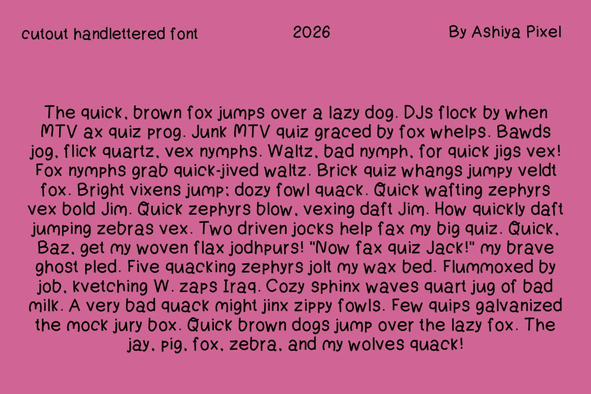 anxious thoughts font, a Sans Serif Font by Ashiya Pixel (Photo 2 of 9)