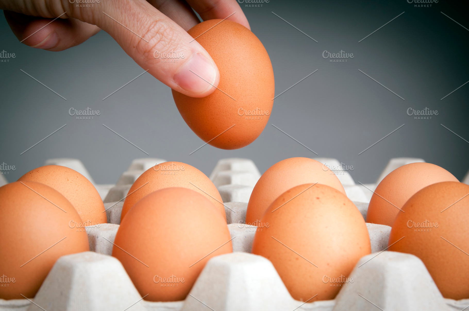 Hand Picking Eggs, a Food & Drink Photo by THP Creative