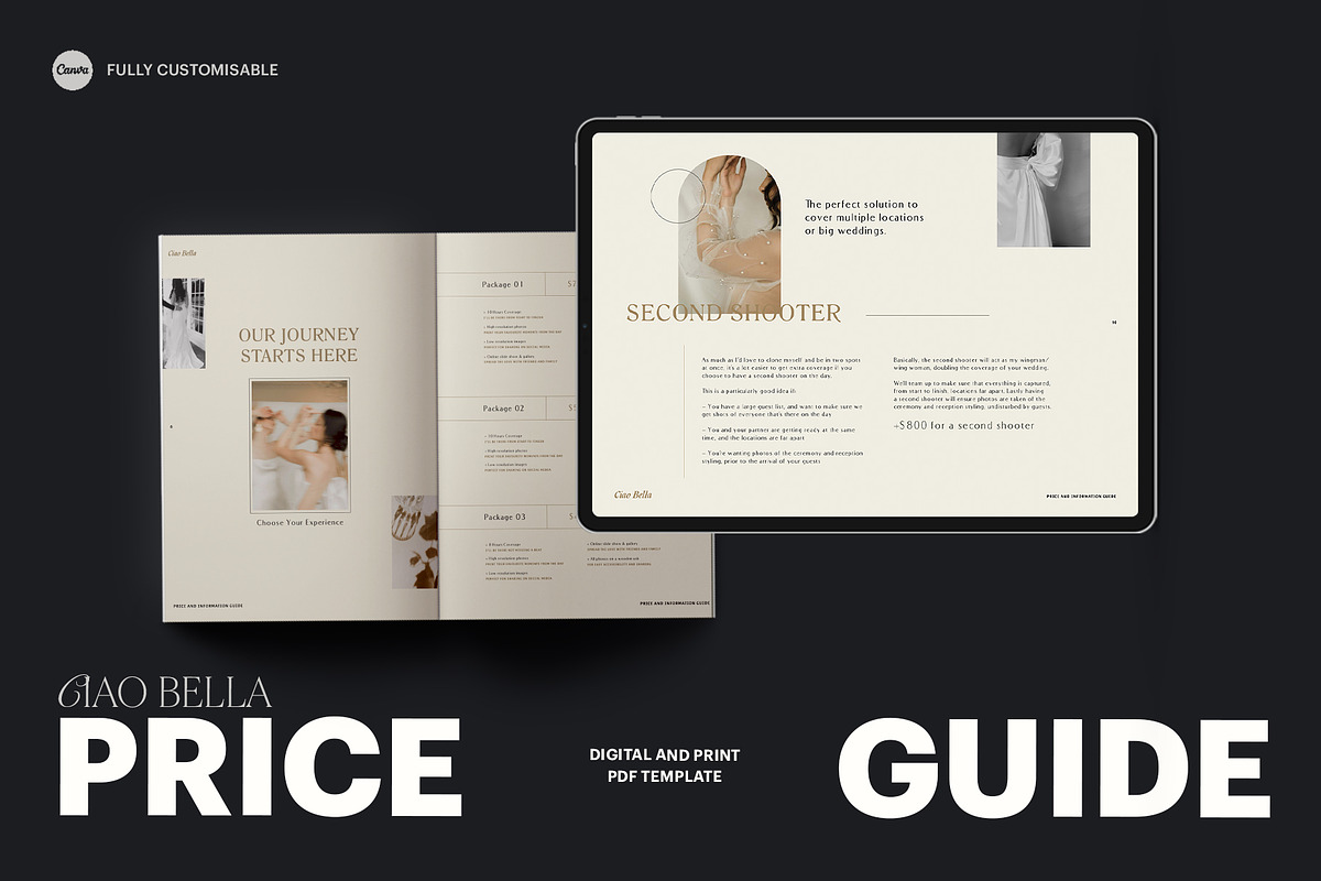Stylish | Photo Price Guide Canva, a Templates & Theme by Studio Leelou (Photo 1 of 9)