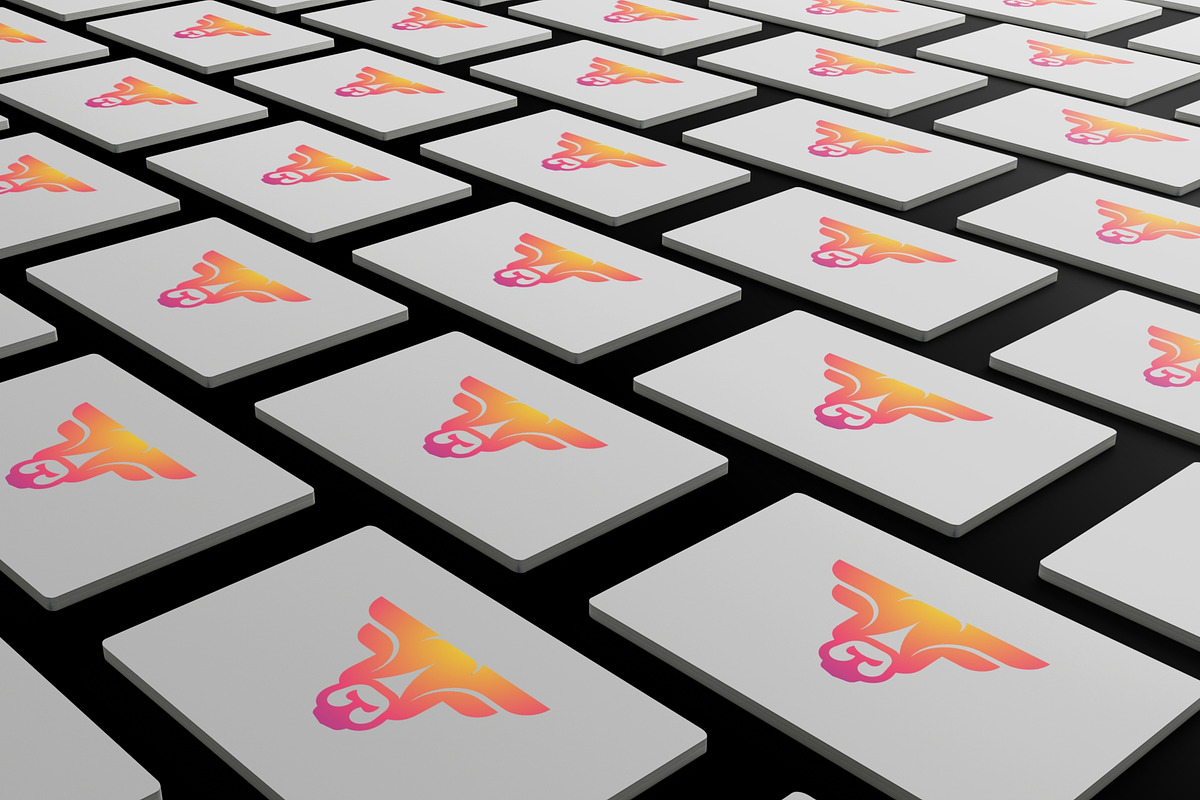 Modern Gradient Head Bull Logo, a Branding & Logo Template by Artnivora.Std (Photo 4 of 4)