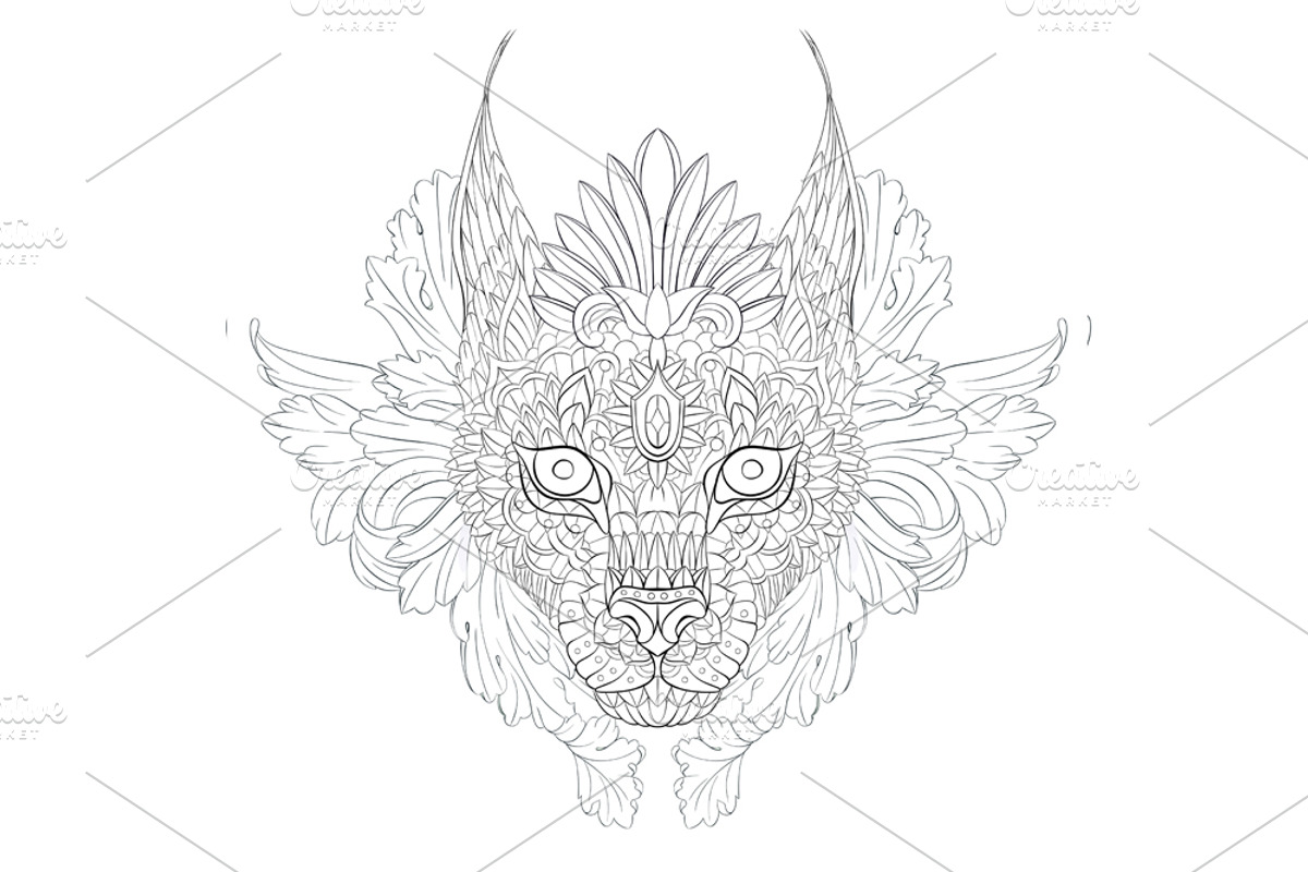 Ethnic Collection: Caracal, an Animal Illustration by ArtoJoy (Photo 3 of 5)