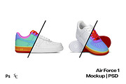 3 Nike Shoe Mockups | PSD Bundle, a Mockup by sophiesconcepts (Thumbnail 2 of 4)