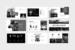 Nadives - Company Keynote Template