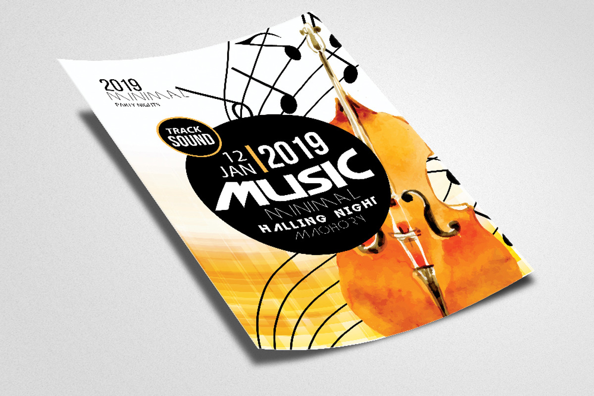 Music Band Concert Night Flyer, a Flyer Template by Business Flyers (Photo 2 of 2)