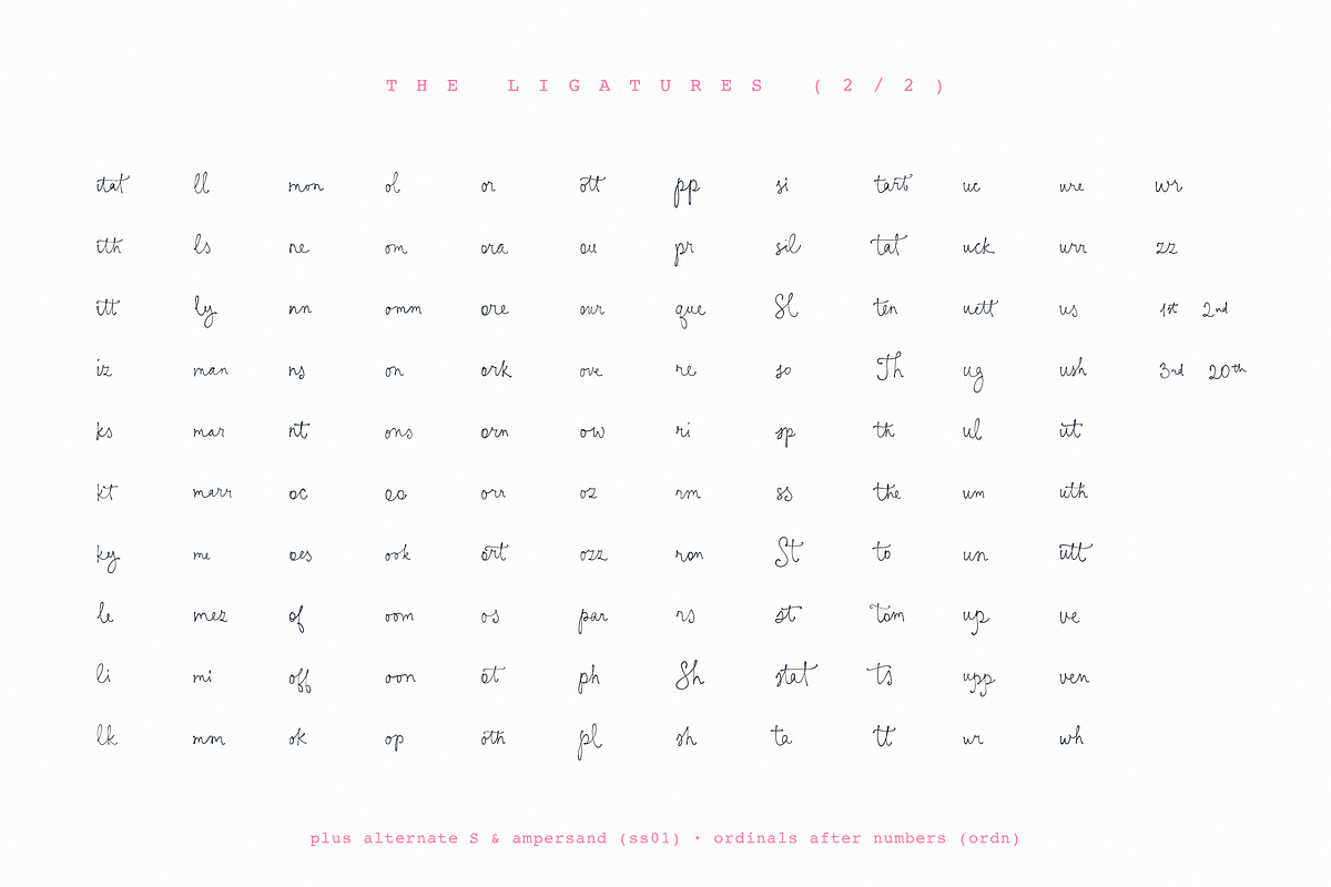 Little Garden Stories, a Script Font by PeachCreme (Photo 11 of 11)