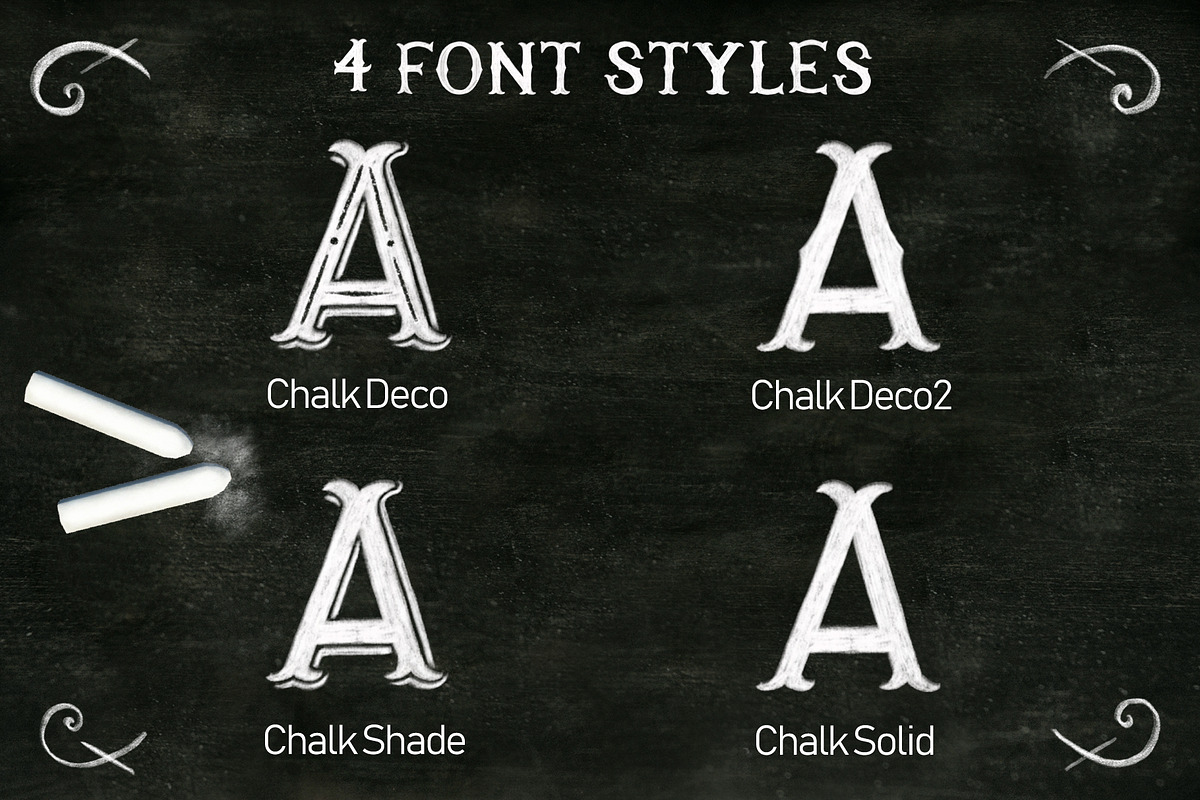 Chalk SVG font preview 2
