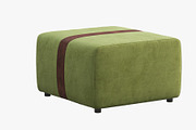 Joybird Malachi Ottoman, a Furniture 3D Model by 3dmitruk (Thumbnail 10 of 18)