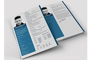 Clean Resume Template, a Resume Template by Artiverge (Thumbnail 2 of 4)