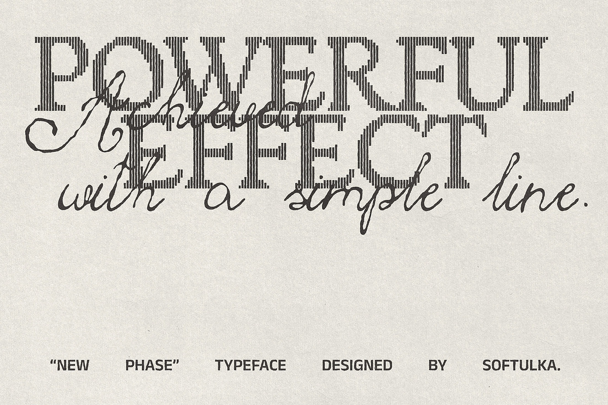 New Phase Typeface, a Serif Font by softulka (Photo 2 of 7)