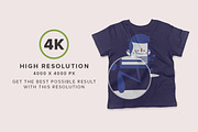Toddler’s Short-Sleeve Mockups, a Shirt Mockup by GraphicHero (Thumbnail 7 of 7)