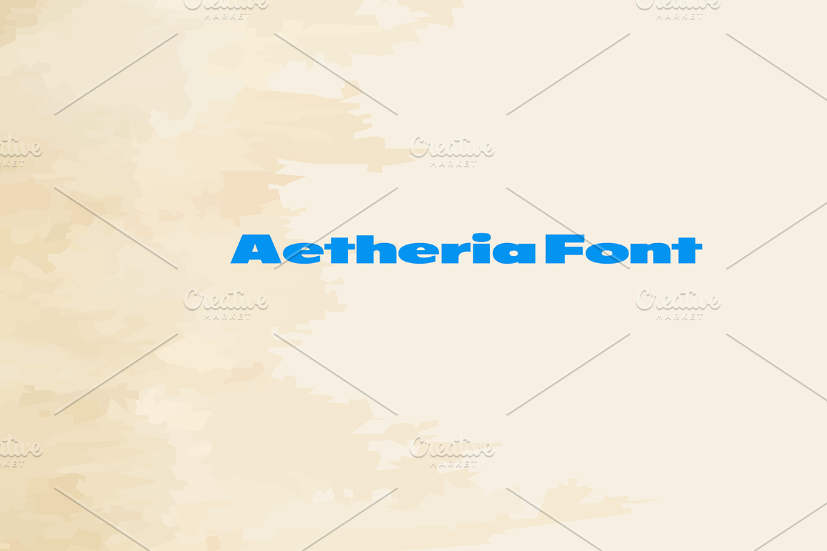Aetheria Font-37-24, a Sans Serif Font by canve (Photo 1 of 2)