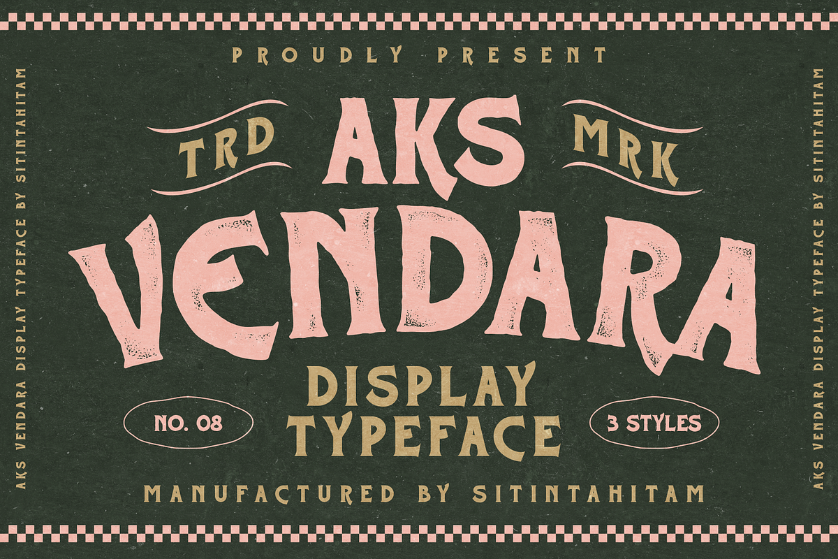 Aks Vendara + Extras, a Serif Font by Sitintahitam (Photo 1 of 9)