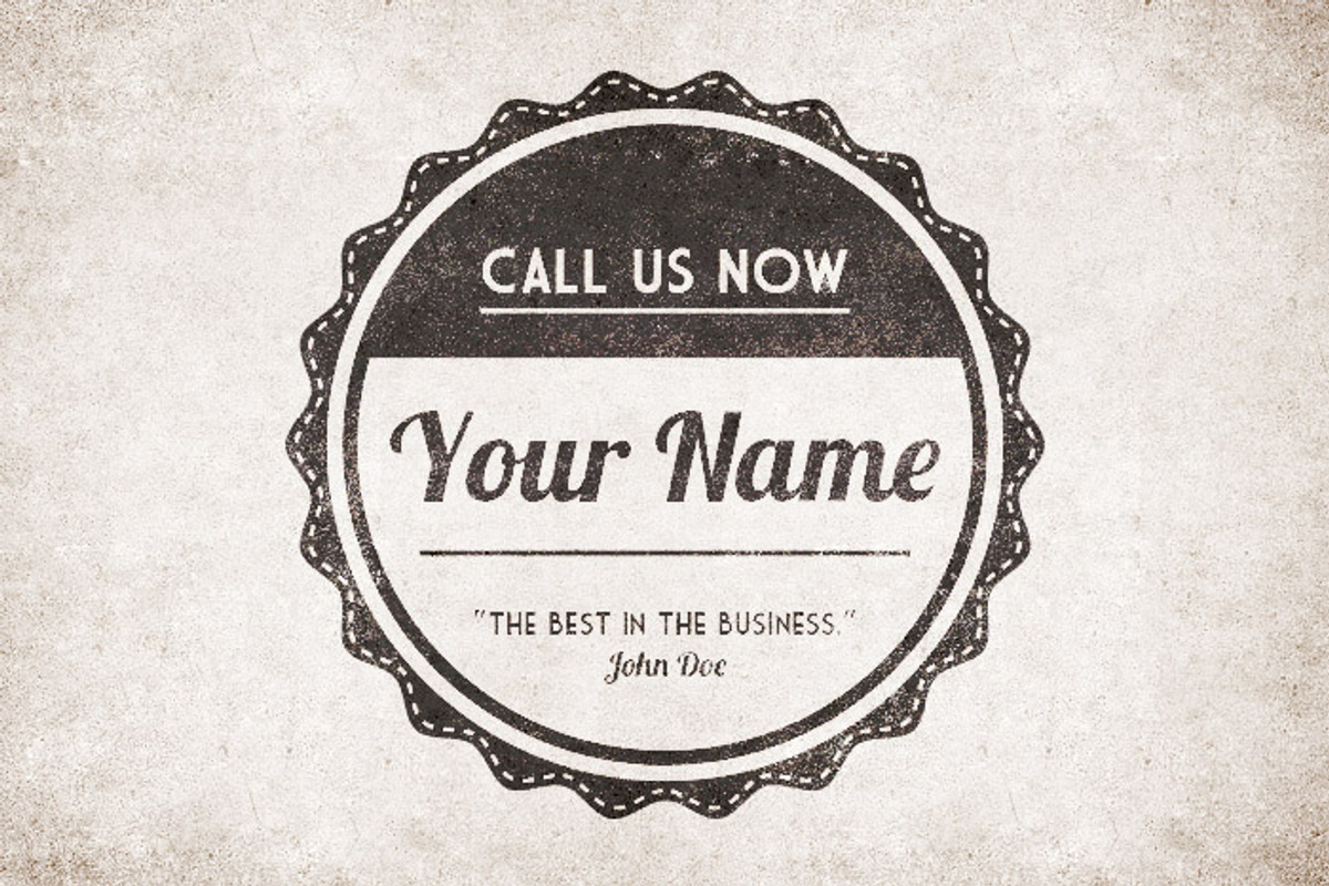 Vintage Circular Badges Vector Pack preview 2