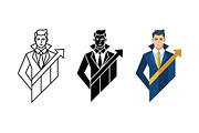 Business Growth Vector Icon Graphic, a Solid Icon by Artonix (Thumbnail 2 of 2)