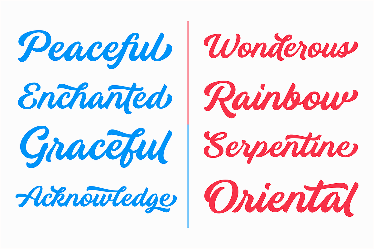 Breakout Bold Script Font, a Script Font by Letteralle Studios (Photo 2 of 10)