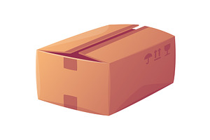 Cardboard Box as Paper Packaging