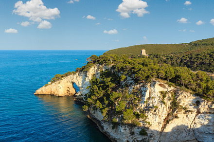 Summer Arch of San Felice, Italy, a Nature Photo by YuriyB