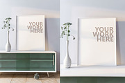 13 new PSD Frame Mockups, a Print Template by Radmila (Thumbnail 7 of 9)