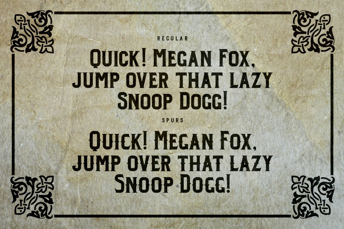 Dublin Typeface preview 2