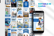 Cleaning Business Instagram Story, a Social Media Template by Snapybiz (Thumbnail 2 of 10)