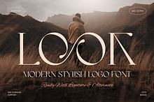 LOOK - Modern Elegant Logo Font