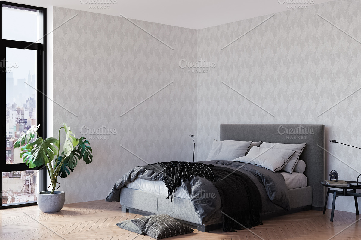 Wallpaper mockup Tapestry mockup, a Household Mockup by Hunny Badger (Photo 4 of 6)