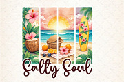 Summer Salty Soul Brushstroke, an Illustration by Rose Art (Thumbnail 1 of 5)