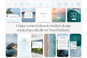 220 Travel Social Media BUNDLE