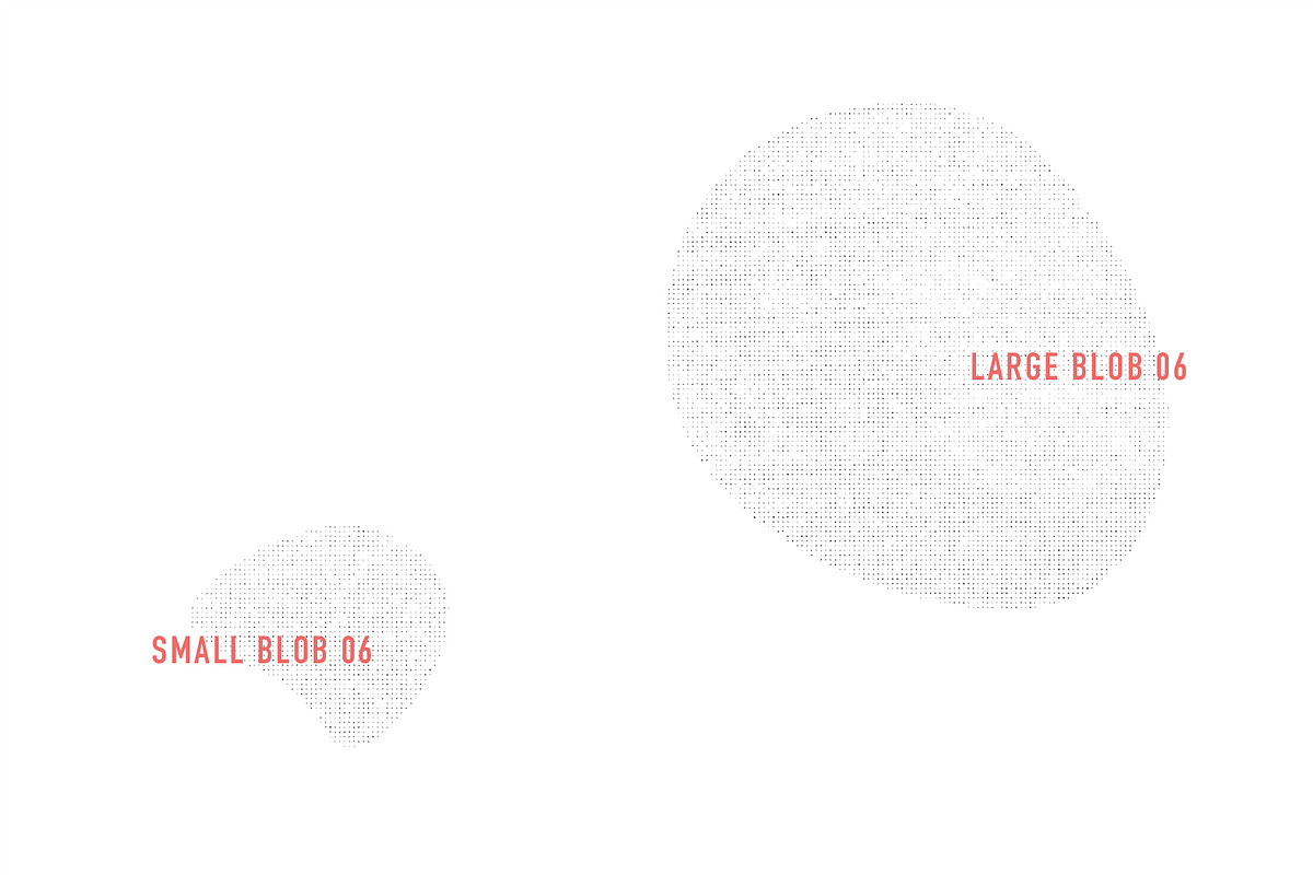 Halftone Blob Textures, a Texture Graphic by GhostlyPixels (Photo 10 of 14)