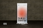 Roll Up Banner Mockup, an Advertising Mockup by Croma Studio (Thumbnail 3 of 4)