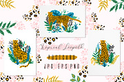 Tropical Leopold collection, an Animal Illustration by Moonflora (Thumbnail 4 of 8)