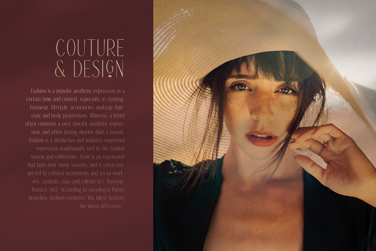 Fiora Font | Modern Display + Extras preview 5
