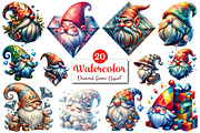 Diamond Gnome Sublimation Clipart, a Graphic by CitraGraphics (Thumbnail 1 of 4)