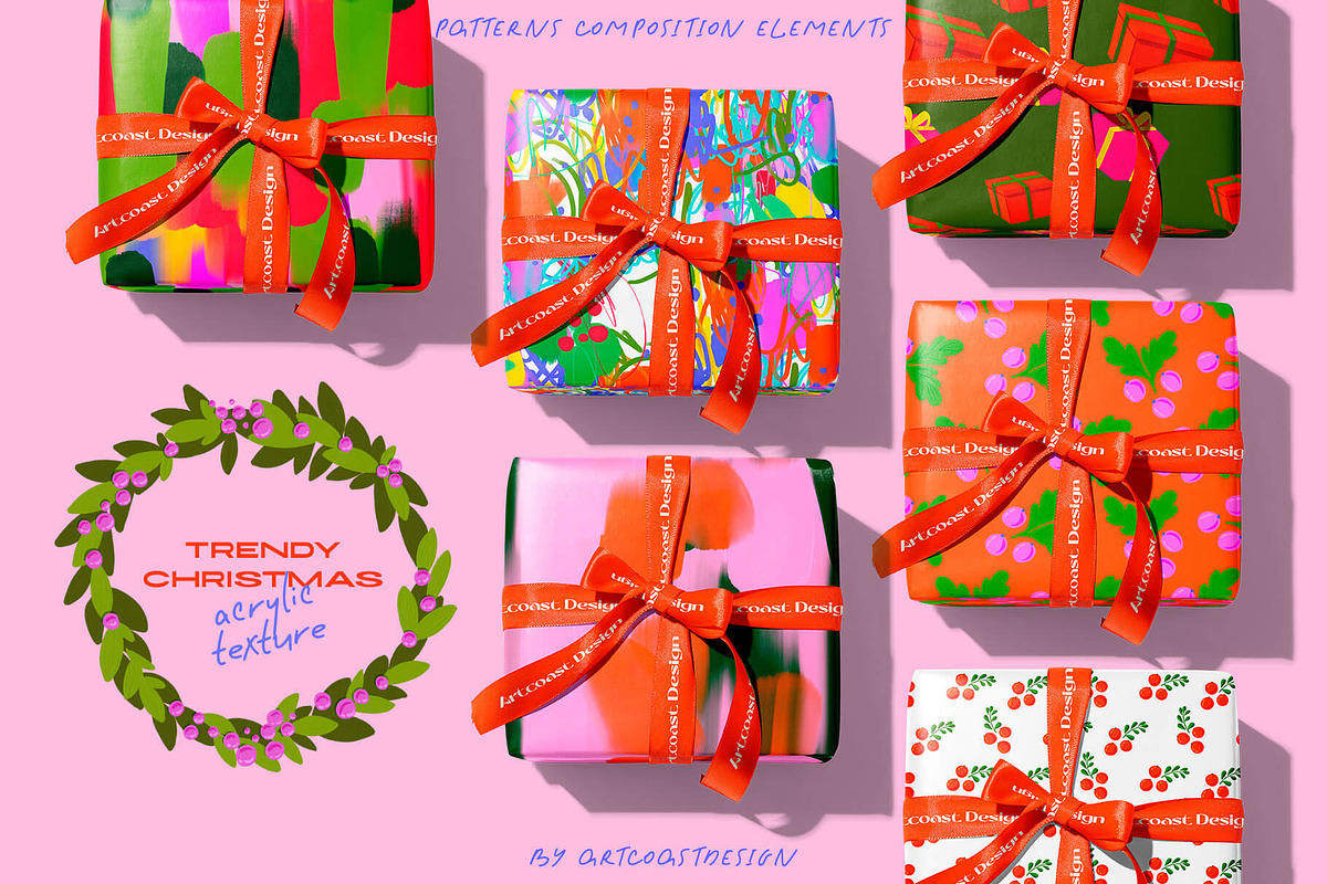 Acrylic Trendy Christmas, an Object Graphic by nadispasibenko (Photo 4 of 18)