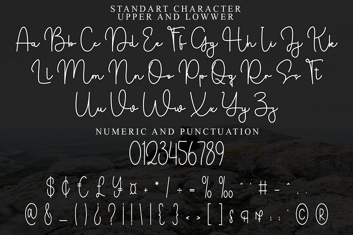 Thinking, a Handwritten Font by InermediaSTUDIO (Photo 7 of 8)