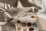 Fall illustration BOX - watercolor, a Seasonal Illustration by Youksy (Thumbnail 8 of 10)