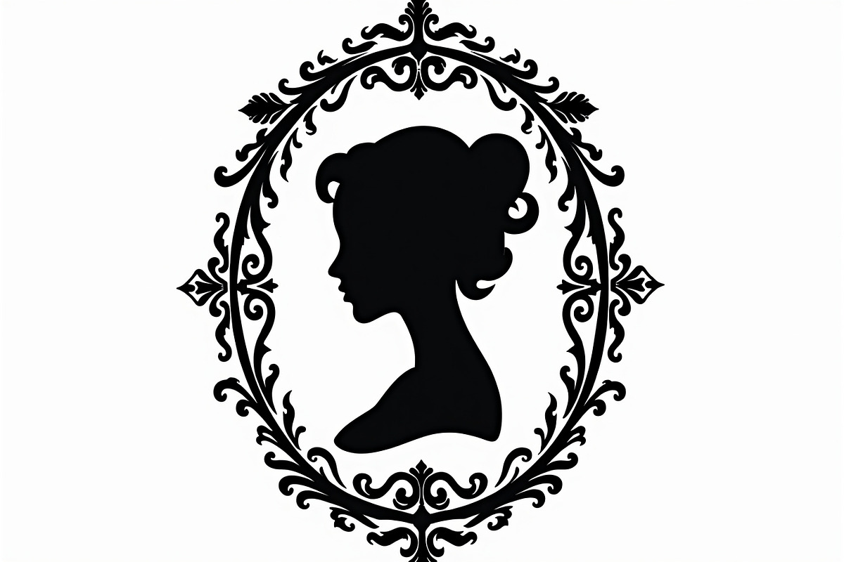 cameo silhouette designs bundle, an Illustration by jahid234 (Photo 4 of 8)