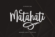 Matahati, a Script Font by Locomotype (Thumbnail 1 of 7)