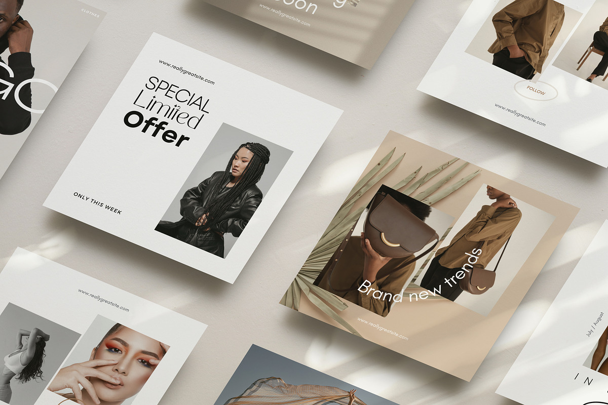 MANGO Canva Social Media Kit, a Social Media Template by Goashape Studio (Photo 8 of 15)