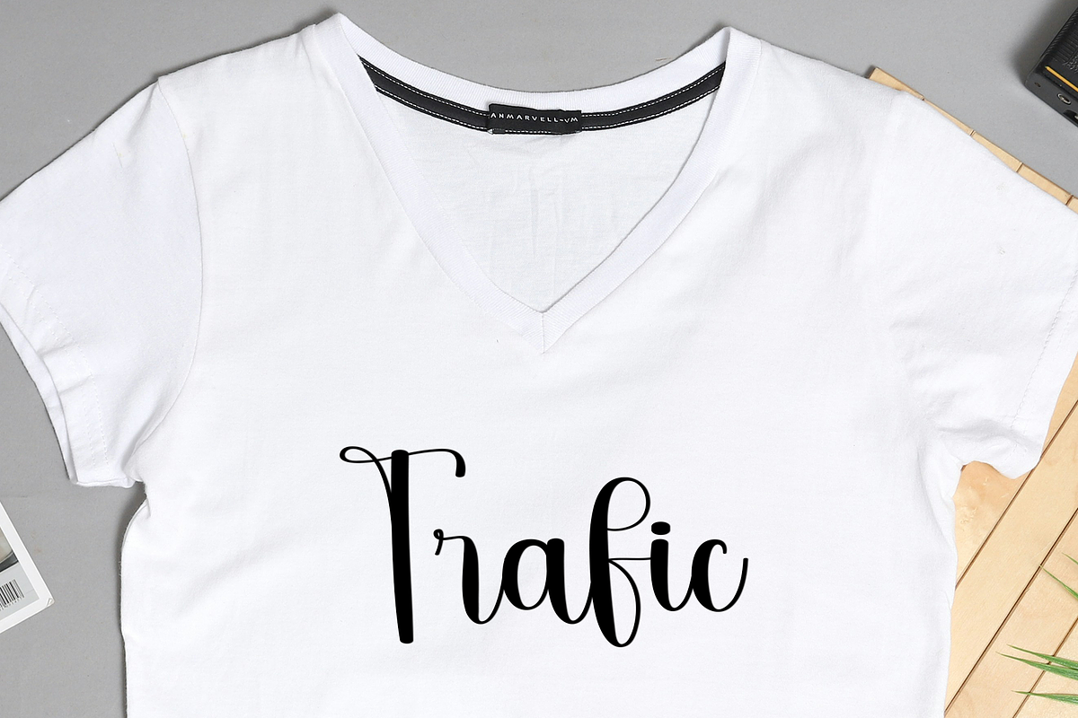 Benefit, a Handwritten Font by FreshTypeINK (Photo 7 of 8)