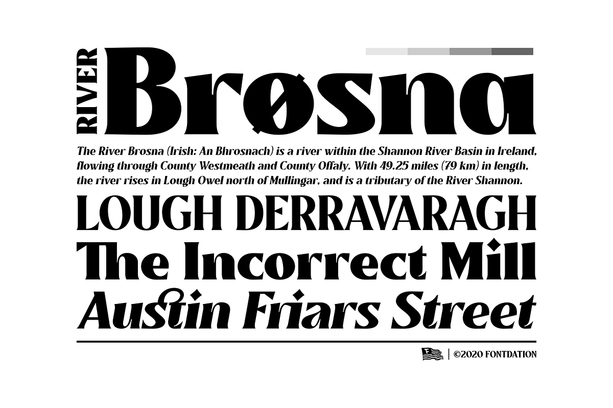Mullingar | Display Typeface preview 4