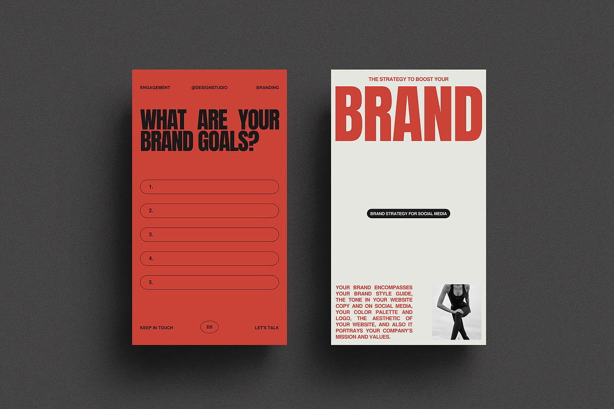 RED | Instagram Template - Stories, a Social Media Template by Moscovita Studio (Photo 2 of 18)