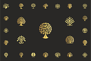 Tree Collection Logo, a Branding & Logo Template by Logosava (Thumbnail 7 of 11)