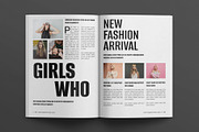 Fashion Magazine Design Layout, a Magazine Template by E-Type (Thumbnail 6 of 8)