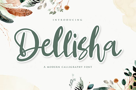 Dellisha - Handwriten Script fonts