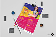Scholarship Program Flyer Template, a Flyer Template by Aam360 (Thumbnail 3 of 3)